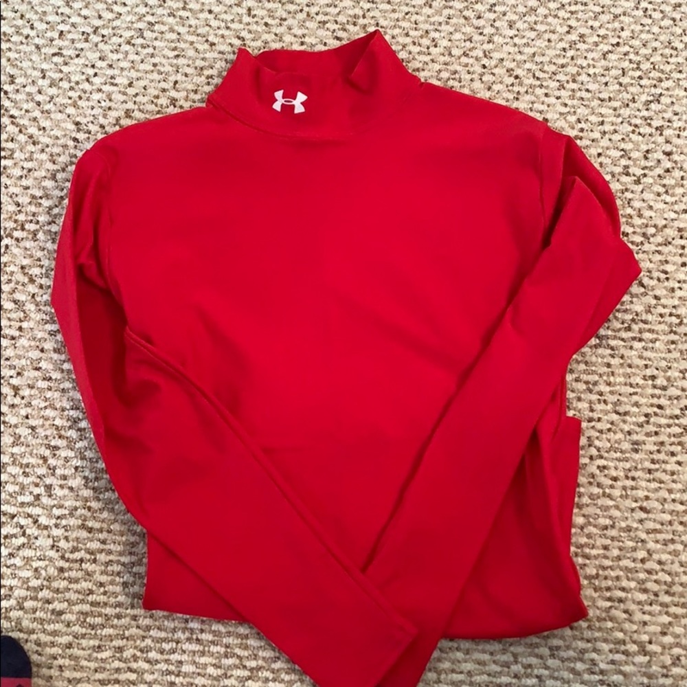 Under Armour Red Turtleneck
